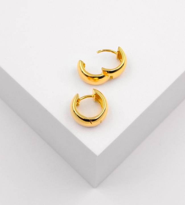 Image du produit Muau Créoles (Or rose ou argent, Or blanc, Or jaune)