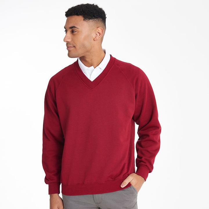 Immagine prodotto Maddins Felpa Pullover Coloursure con scollo a V (S)