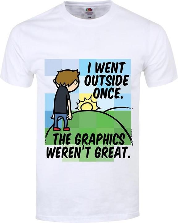 Image du produit Grindstore I Went Outside Once TShirt (M)