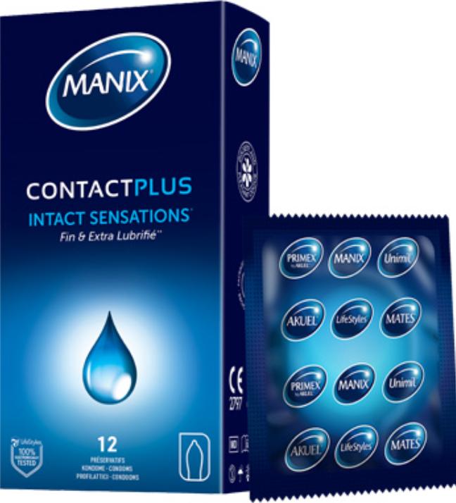 Produktbild Manix Contact Plus (14 Stk.)