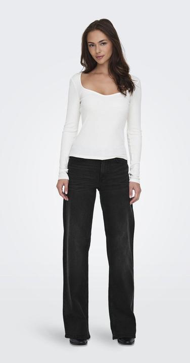 Produktbild Only ONLCHRIS Mittlere Taille Weiter Beinschnitt Jeans Jeans mit weitem Bein (W26/L30)