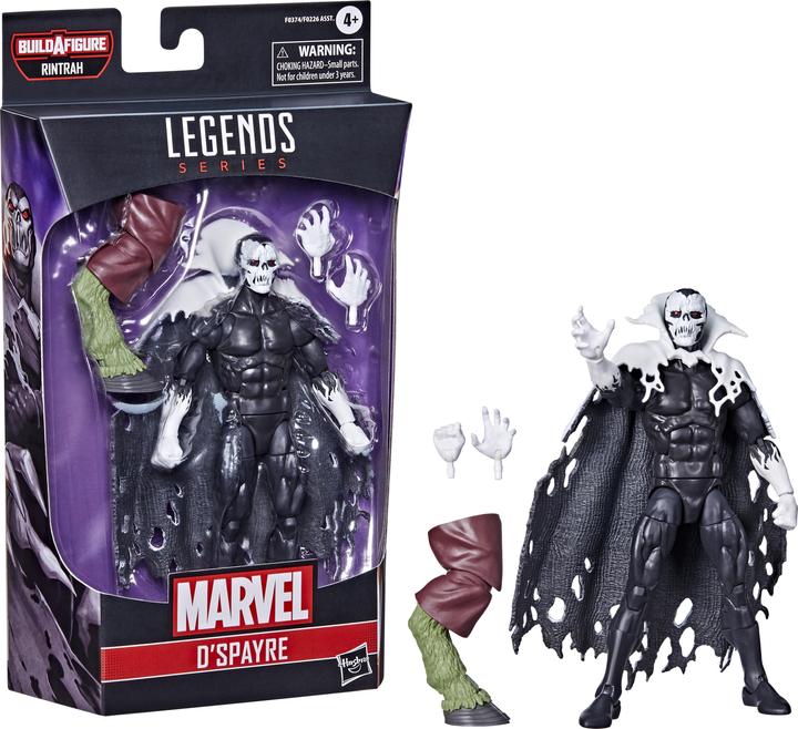 Produktbild Hasbro Legends Series D’Spayre Action Sammelfigur (15 cm) Marvel Cinematic Universe, 2 Accessoires u