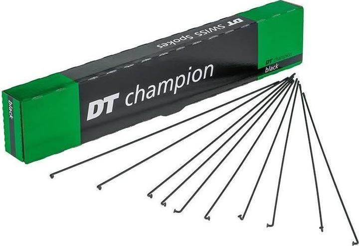 Produktbild DT Swiss Champion Speichen 2.0 schwarz 220mm 100 Stk.