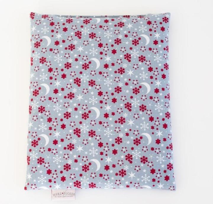 Herzzucker Raps-Wärmekissen 26x21cm Mond/Sterne Btl (26 x 21 cm)