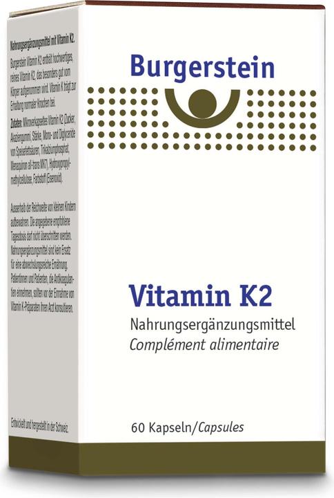 Burgerstein Vitamin K2 (60 Stück, Kapseln, 22 g)
