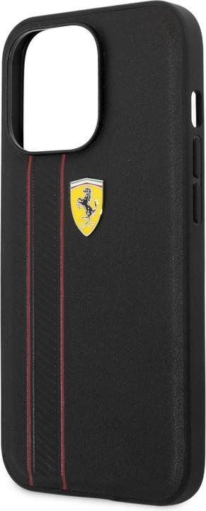 Actual product image Ferrari Case iPhone 13 - Hardcase Debossed Stripe No.169 (Apple iPhone 13 Pro)