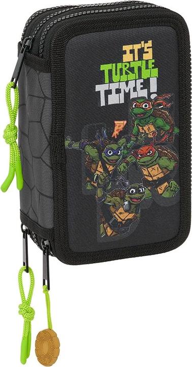 Immagine prodotto Safta Turtles ""TMNT"" - astuccio con matite, temperino, righello e gomma (36 pezzi)