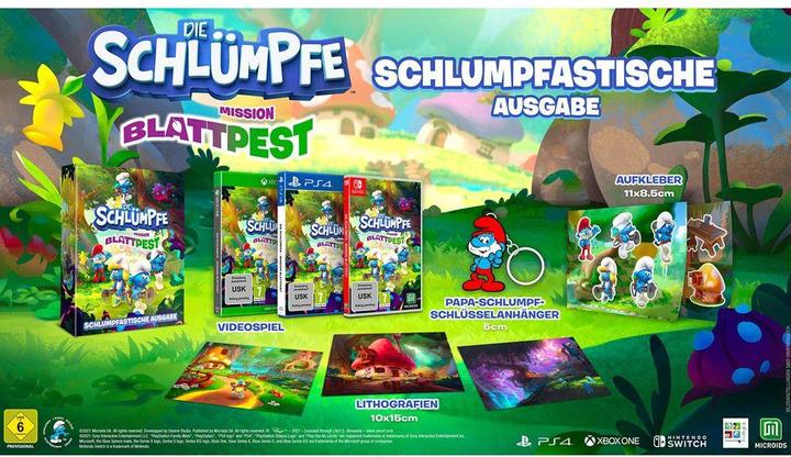 Immagine prodotto Microids I Puffi: Missione Peste delle foglie (Switch, DE)