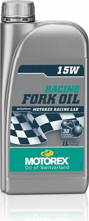 Motorex Racing Fork 15W Low Friction suspension fork oil 1000 ml (1000 ml, Fork/damper oil)