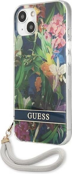 Actual product image Guess GUHCP13MHFLSB iPhone 13 6.1" mėlyna (Apple iPhone 13, Apple iPhone 14)