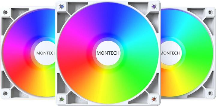 Actual product image Montech GF120 PWM (120 mm, 3 x)