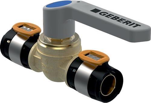Geberit FlowFit Kugelhahn mit Betätigungshebel SiBr d50