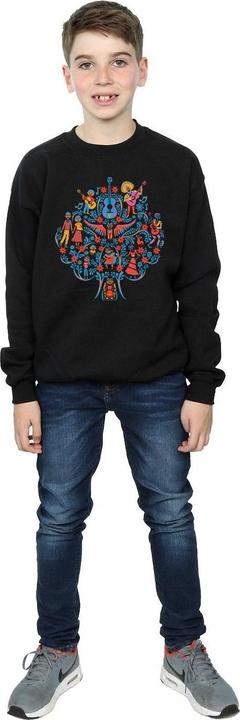 Actual product image Disney Boys Coco Tree Pattern Sweatshirt (128)