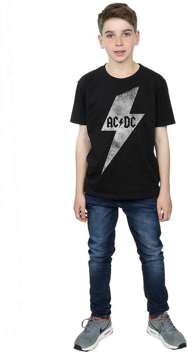 Immagine prodotto AC/DC Maglietta da ragazzo in cotone Lightning Bolt (152, 158)
