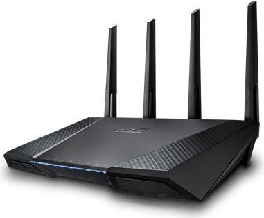 Produktbild ASUS RT-AC87U Wireless AC2400 Dual-band Gigabit Router BLACK