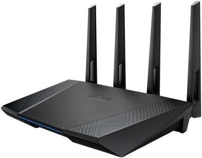 Produktbild ASUS RT-AC87U Wireless AC2400 Dual-band Gigabit Router BLACK