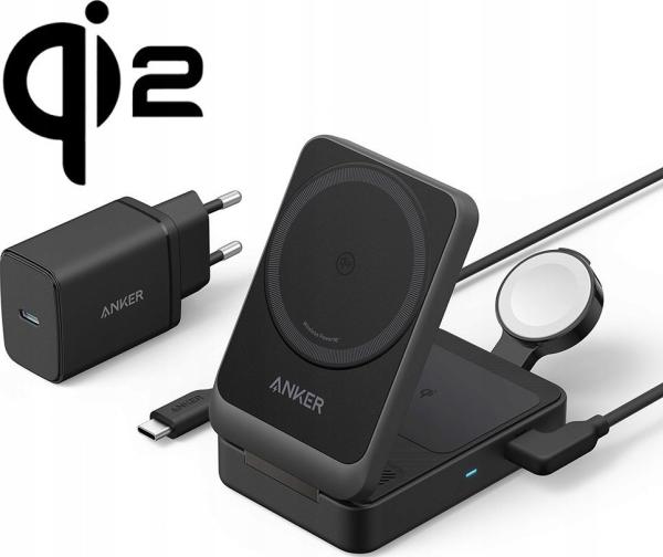 Actual product image Anker MagGo 1 czarna (15 W)