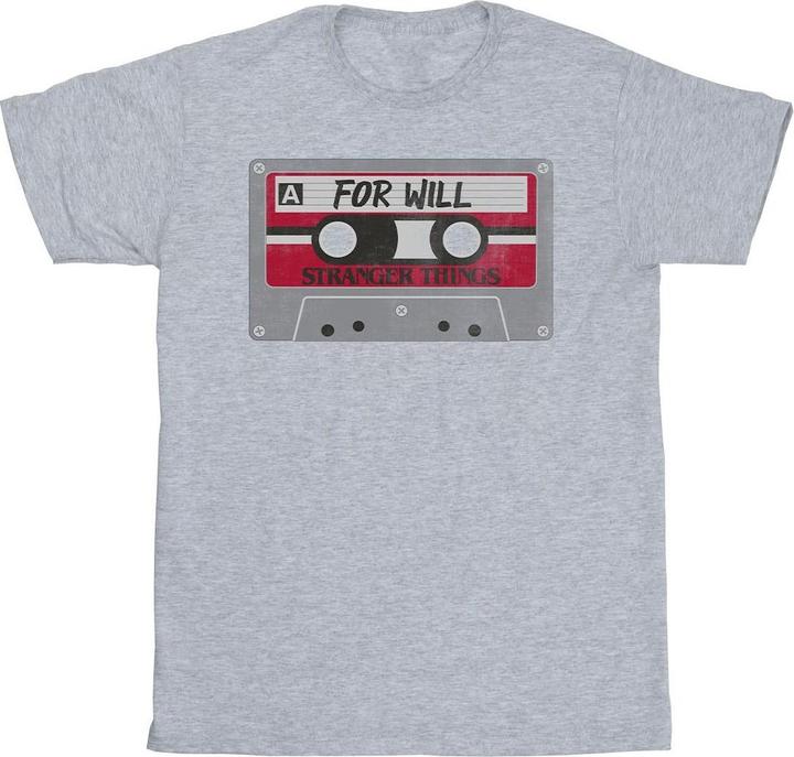 Netflix Stranger Things Cassette For Will TShirt (XL)