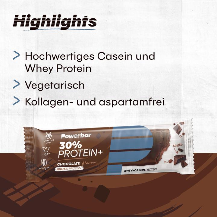 Immagine prodotto Powerbar proteine plus (Cioccolato, 15 pz., 825 g)