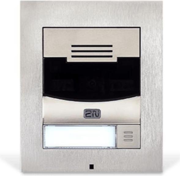 Produktbild 2N IP Türstation IP Solo ohne Kamera, Wandmontage, silber (Ethernet)