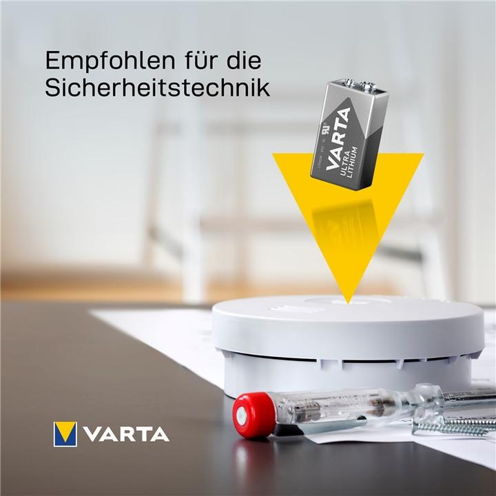 Image du produit Varta ULTRA Lithium (1 pcs, 9V Block, 1200 mAh)
