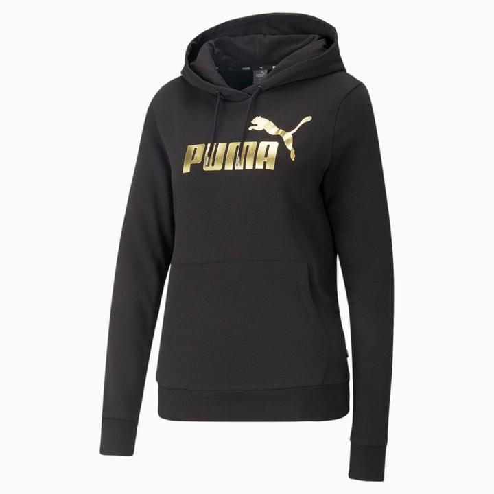 Immagine prodotto Puma ESS+ Felpa con cappuccio con logo metallizzato TR (XS)