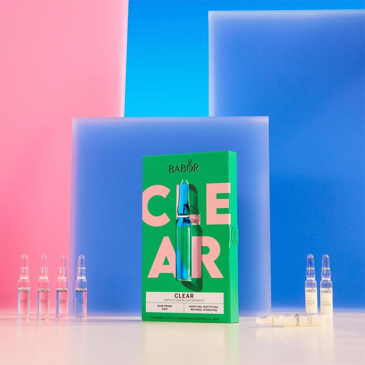Actual product image Babor Promo Ampoules CLEAR 2023 (14 ml, 24h cream)