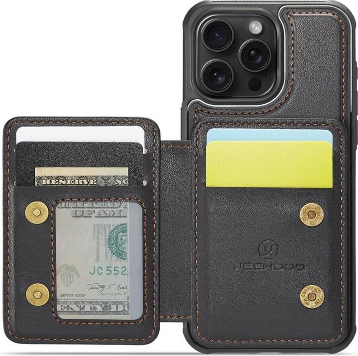 Immagine prodotto Cover-Discount iPhone 16 Pro - Cover posteriore 2-in-1 con supporto per carta di credito (Apple iPhone 16 Pro)