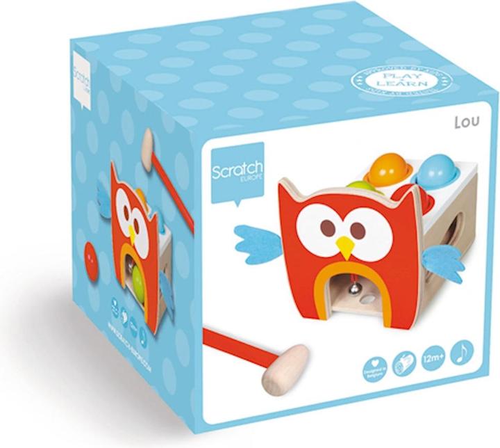 Actual product image Scratch Toc Toc Lou