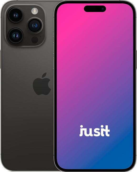 Image du produit jusit iphone 14 Pro Max (128 Go, Noir, 6.70", 48 Mpx, B / Très bon)
