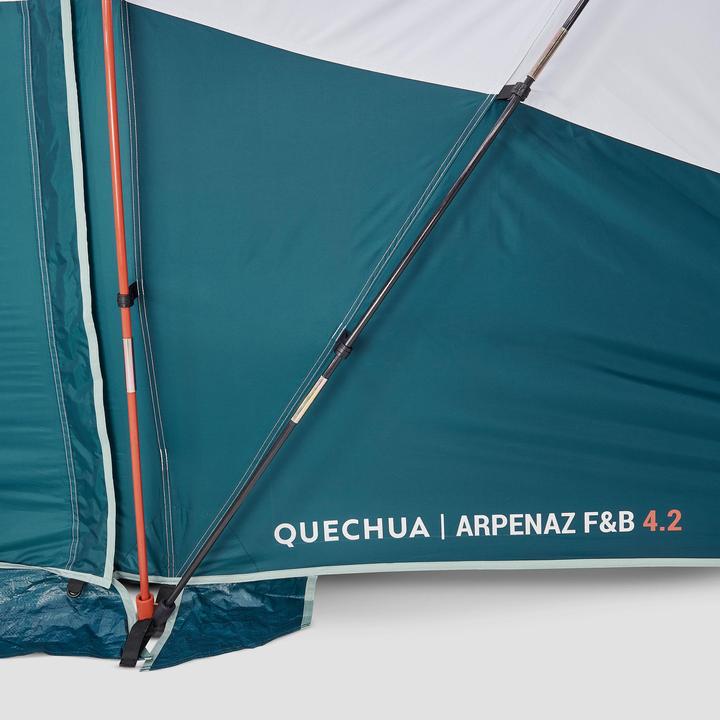 Immagine prodotto Quechua ARPENAZ 4 2 FB (Tenda gonfiabile, 12.50 kg, 4 persone)