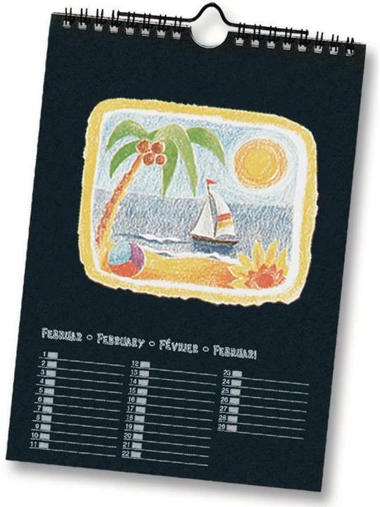 Image du produit Folia Calendrier permanent (A4, Couverture rigide, Allemand)