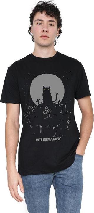 Produktbild Pet Sematary Cat With Tombstones TShirt (4XL)