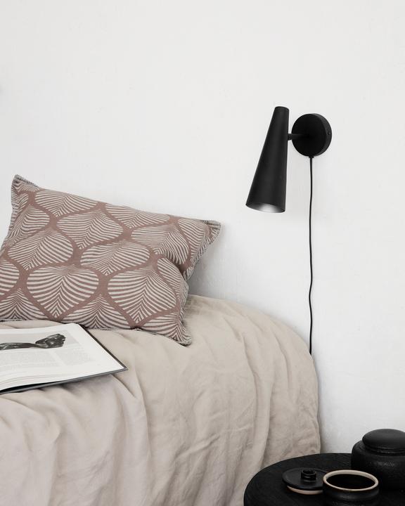 Image du produit House Doctor Applique murale, Precise, noir mat (E14)