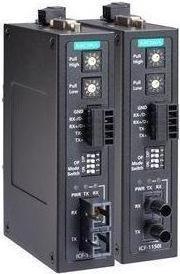 Immagine prodotto Moxa ICF-1150-M-ST-IEX - Convertitore industriale da RS-232422485 a fibra ottica multimodale, connettore