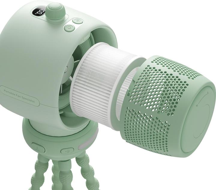 Actual product image Jisulife Stroller Fan Life2S