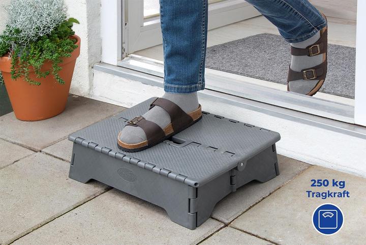 Immagine prodotto Wenko Klapp-Trittstufe (Gradino pieghevole, 28 cm)