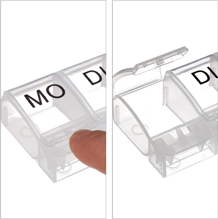 Actual product image Relaxdays Pill Box & Cutter
