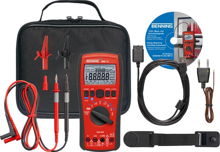 Actual product image Benning Hand multimeter digital MM 12 (CAT IV 600V, CAT III 1000V)
