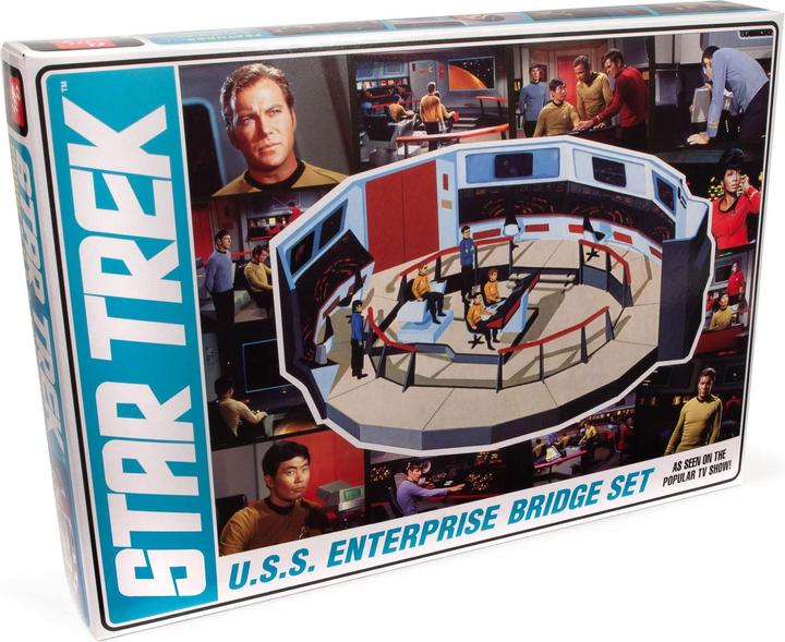 Actual product image AMT Star Trek U.S.S. Enterprise Bridge