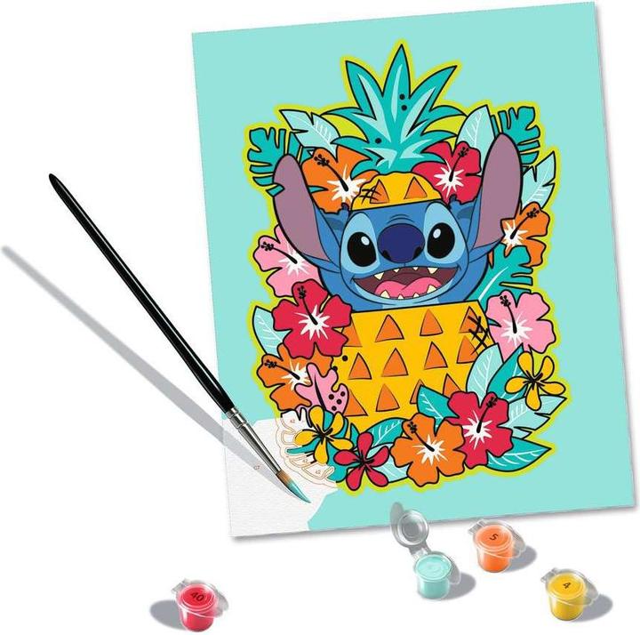Actual product image Ravensburger CreArt - Painting by numbers 23933 - Disney Stitch - from 12 years