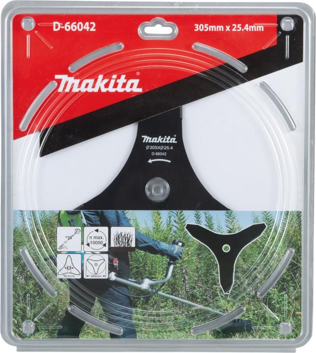 Produktbild Makita Dickichtmesser (Rasentrimmer, Rasenmäher Messer + Ersatzmesser Gartenmaschinen)