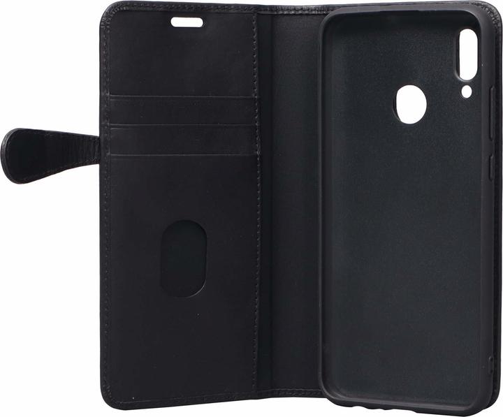 Actual product image Carl BUFFALO Wallet Sort Laeder Til 3 kort