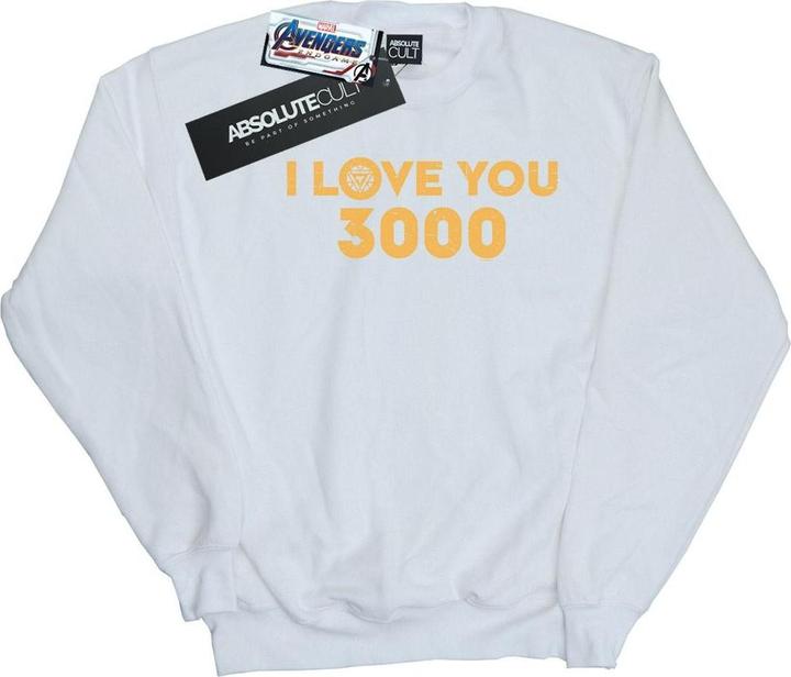 Jungen Avengers Endgame I Love You 3000 Arc Reactor Sweatshirt