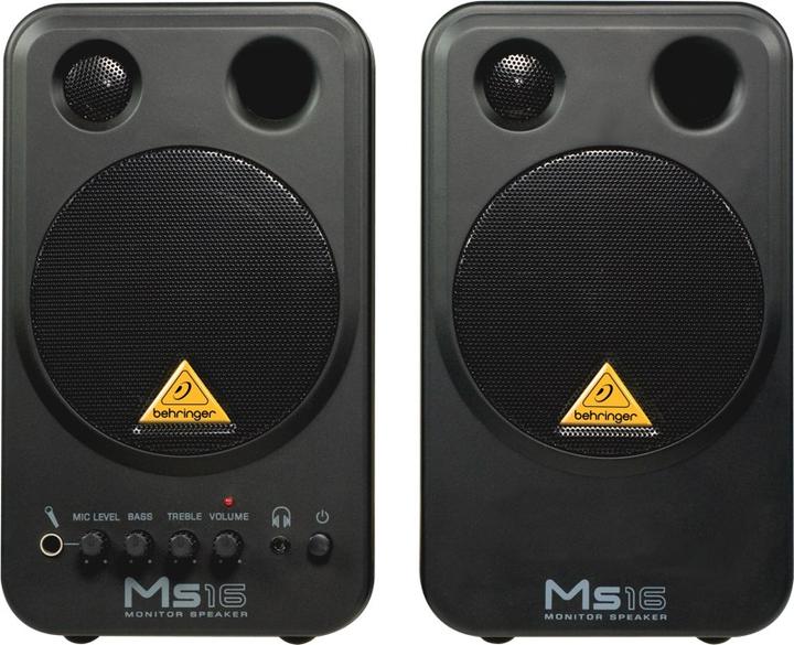 Image du produit Behringer Ms16 (Actif, Couples, 1x 16 W)