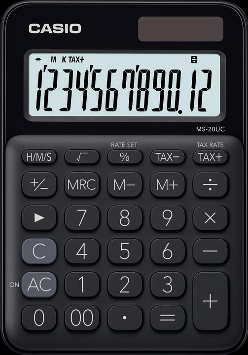 Produktbild Casio Ms-20uc-Bk (Batterien, Solarzellen)