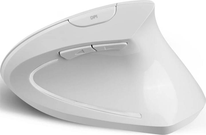 Immagine prodotto Perixx PERIMICE-813 W Mouse ergonomico senza fili, Bluetooth® Bianco (Senza fili)
