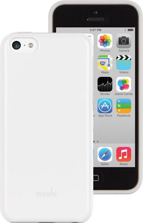 Image du produit Moshi iGlaze Remix Étui pour iPhone 5C Blanc porcelaine (Apple iPhone 5c)