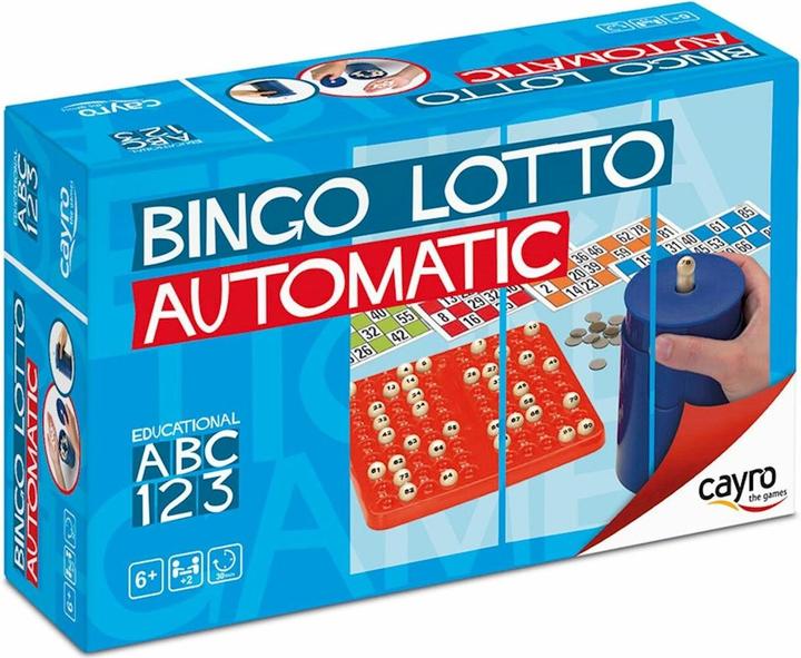 Actual product image Cayro Automatic Bingo (German, French, Italian, English)