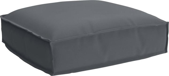 VidaXL Coussin extérieur Anthracite Polyester Moyen Déhoussable Coussin (50 x 50 x 12 cm)